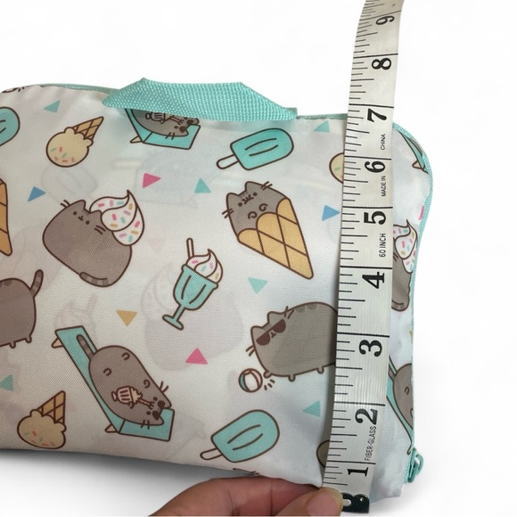 Pusheen Summer 2017 Box Fold Up Backpack Ice Cream Skateboard Mint Green - Picture 8 of 8